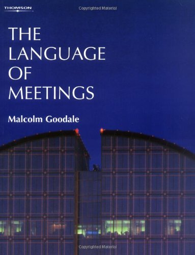 9783190029242: The Language of Meetings