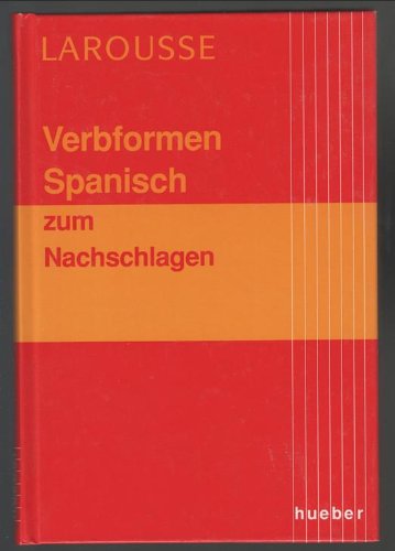 Imagen de archivo de Verbformen Spanisch zum Nachschlagen a la venta por Bernhard Kiewel Rare Books