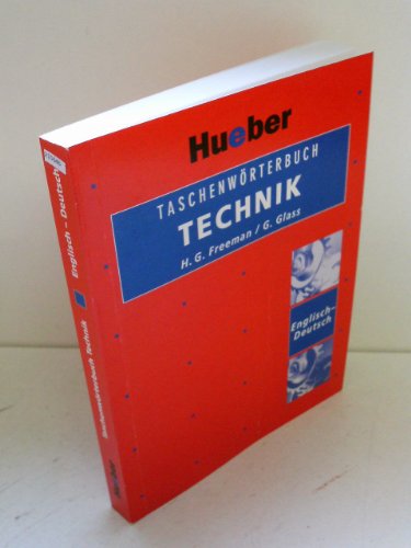Stock image for Taschenwrterbuch Technik, Englisch-Deutsch for sale by medimops
