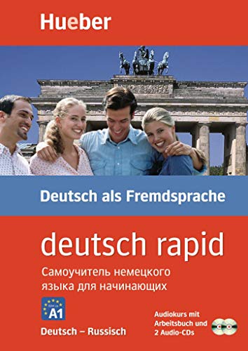 deutsch rapid. Deutsch - Russisch: Selbstlernkurs Deutsch für Anfänger. 2 CDs (120 Min.), 1 Lehrbuch (120 S., illustr.), 1 Grammatikbogen