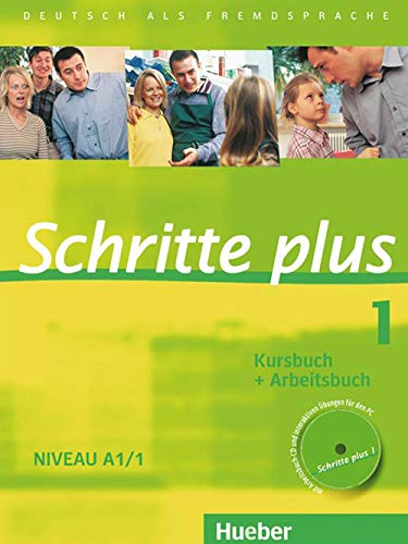 9783190119110: Schritte plus 1 Niveau A1/1. Kursbuch + Arbeitsbuch mit Audio-CD zum Arbeitsbuch : Deutsch als Fremdsprache