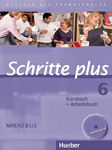 9783190119165: SCHRITTE PLUS 6 KB+AB+CD: Kurs- und Arbeitsbuch 6 mit Audio-CD zum Arbeitsbuch (SCHRPLUS)
