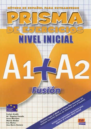 9783190142743: PRISMA A1 + A2 Fusin. Libro de ejercicios: Mtodo de espaol para extranjeros