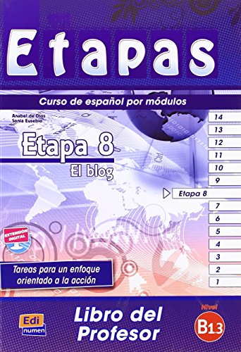 9783190143160: Etapa 8. El blog. Libro del profesor: Curso de espaAol por mAdulos