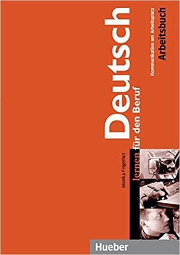 9783190172450: Deutsch Lernen Fur Den Beruf. Arbeitsbuch