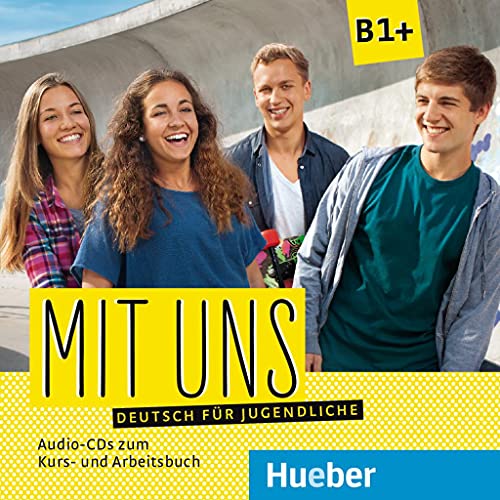 9783190210602: Mit uns!: Audio-CDs zum Kursbuch B1+ (2) + Audio-CD zum Arbeitsbuch B1+ (1)