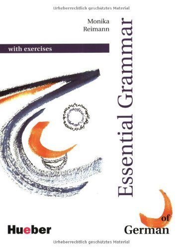 Imagen de archivo de Grundstufen- Grammatik Deutsch als Fremdsprache. Englische Version. Essential Grammar of German with Exercises. (Lernmaterialien) a la venta por ThriftBooks-Dallas