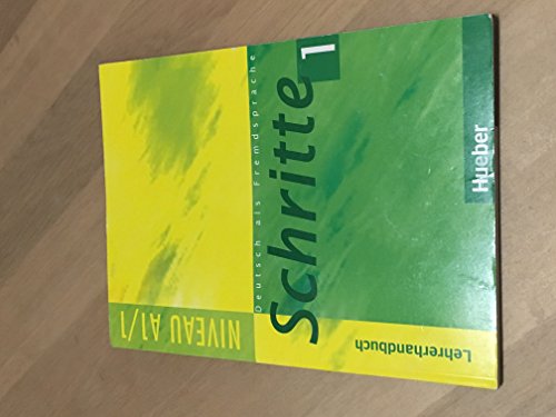 Stock image for Schritte 1. Deutsch als Fremdsprache: Schritte 1. Lehrerhandbuch: Deutsch als Fremdsprache. Niveau A 1/1 for sale by medimops