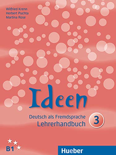 Beispielbild fr Ideen 3: Deutsch als Fremdsprache / Lehrerhandbuch zum Verkauf von medimops