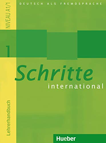 9783190218516: SCHRITTE INTERNATIONAL 1 LHB. (prof.): Lehrerhandbuch 1: Vol. 1