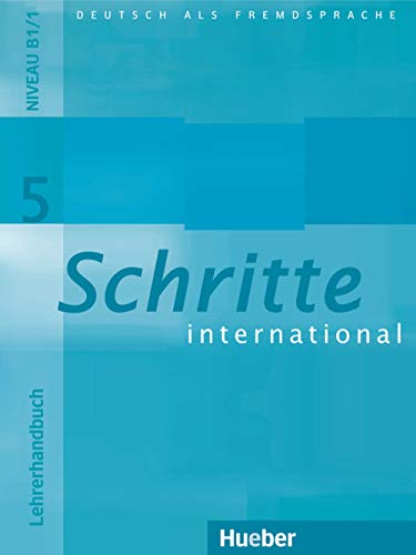 Imagen de archivo de Schritte International 5 Lhb. : Lehrerhandbuch 5: Vol. 5 a la venta por Hamelyn