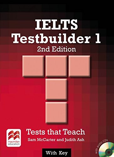 Stock image for IELTS Testbuilder 1: Tests that Teach.2nd edition (2015) / Student's Book with 2 Audio-CDs (with Key) for sale by medimops