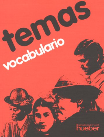 Beispielbild fr Temas, Vocabulario zum Verkauf von medimops
