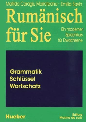 9783190250882: Rumnisch fr Sie, Grammatik, Wortschatz, Schlssel