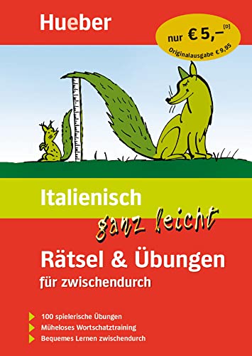 9783190279081: Italienisch ganz leicht. Rtsel und bungen fr zwischendurch: 100 spielerische bungen. Mheloses Wortschatztraining. Bequemes Lernen zwischendurch