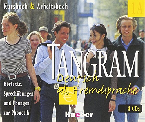 Beispielbild fr Tangram 1 A. 4 CDs zum Kursbuch und Arbeitsbuch. H rtexte, Sprechübungen und  bungen zur Phonetik. (German Edition) zum Verkauf von Books From California