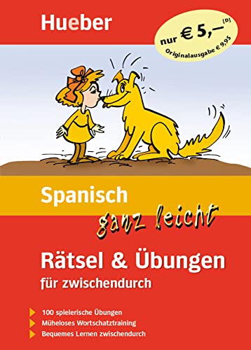 Beispielbild fr Spanisch ganz leicht. Rtsel und bungen fr zwischendurch: 100 spielerische bungen. Mheloses Wortschatztraining. Bequemes Lernen zwischendurch zum Verkauf von medimops