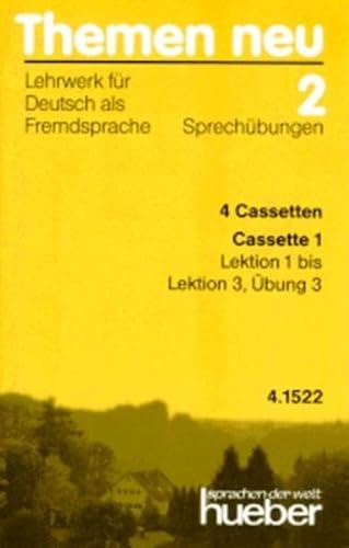 9783190415229: Cassetten 2 (4): Sprechubungen (Themen Neu - Level 2)