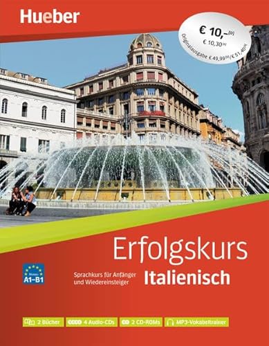 9783190422333: Erfolgskurs Italienisch. Paket: 2 bungsbcher + 4 Audio-CDs + 2 CD-ROMs