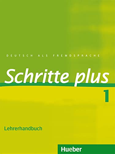 Beispielbild fr Schritte plus 1. Lehrerhandbuch: Deutsch als Fremdsprache zum Verkauf von medimops