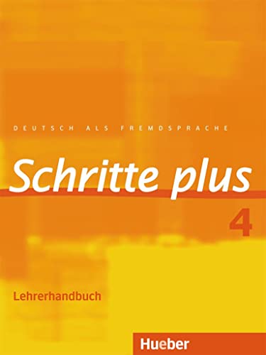 Beispielbild fr Schritte plus 04. Lehrerhandbuch: Deutsch als Fremdsprache zum Verkauf von medimops