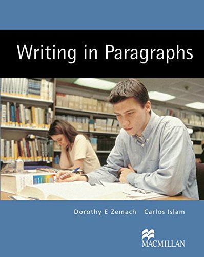 9783190525768: Writing in Paragraphs: from sentence to paragraph
