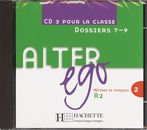 Beispielbild fr Alter ego 2: Mthode de franais / Audio-CD 3 zum Verkauf von Buchmarie