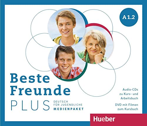 9783190610518: Beste Freunde. Plus. A1. Deutsch fr Jugendliche Ediz. internazionale. Medienpaket. Per la Scuola media (Vol. 2): Medienpaket A1.2 - Video-DVD zum Kursbuch + Audio-CDs