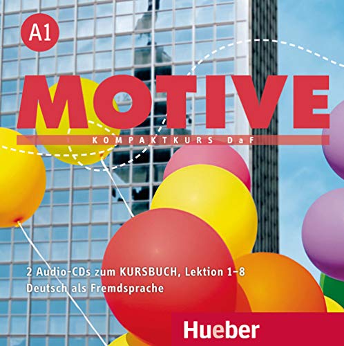 Stock image for Motive A1: Kompaktkurs DaF.Deutsch als Fremdsprache / Audio-CDs zum Kursbuch Lektion 1-8 for sale by medimops
