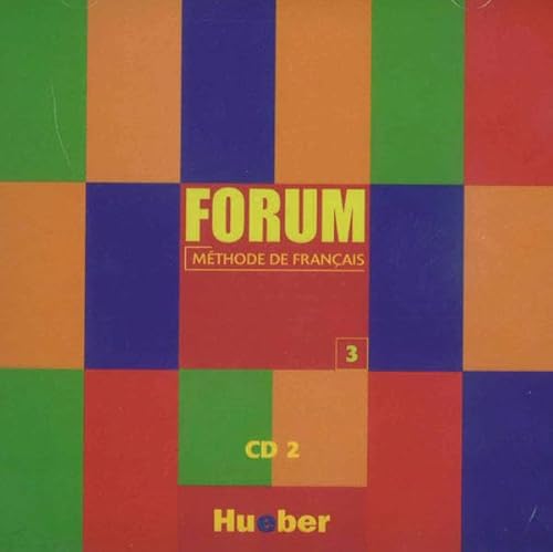 Imagen de archivo de Forum 3 Methode De Francais - CD 2 Unites 8 - 12 a la venta por Antiquariat Trger