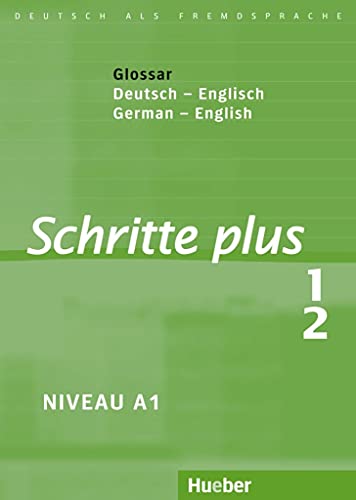 Beispielbild fr Schritte plus 1+2. Glossar Deutsch-Englisch - Glossary German-English: Deutsch als Fremdsprache zum Verkauf von medimops