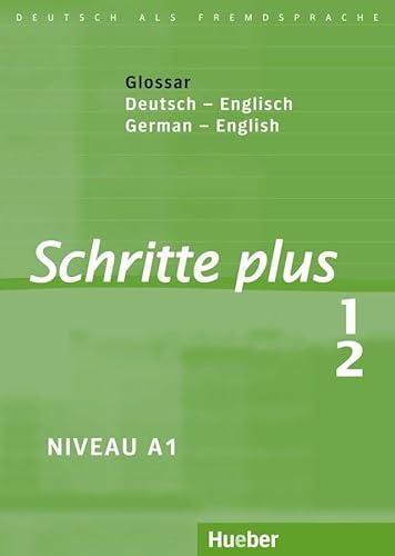 Imagen de archivo de Schritte Plus: Glossar zu Schritte Plus 1 & 2 - Deutsch / Englisch a la venta por WorldofBooks