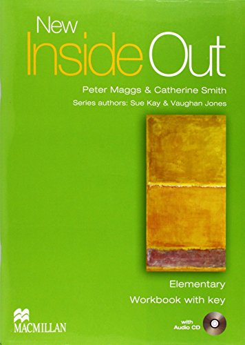 9783190729708: New Inside Out Elementary. Workbook with Audio-CD and Key