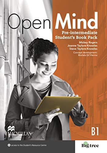 Stock image for Pre-Intermediate. Open Mind. Student's Book with Webcode (incl. MP3) and Print-Workbook with Audio-CD+ Key for sale by GF Books, Inc.