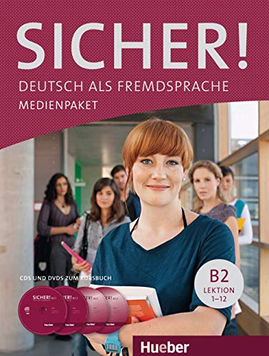 9783191012076: SICHER B2 Medienpaket (2CD-Audio-2DVD): Medienpaket B2 - 2 Audio-CDs und 2 DVDs zum Kursbuch