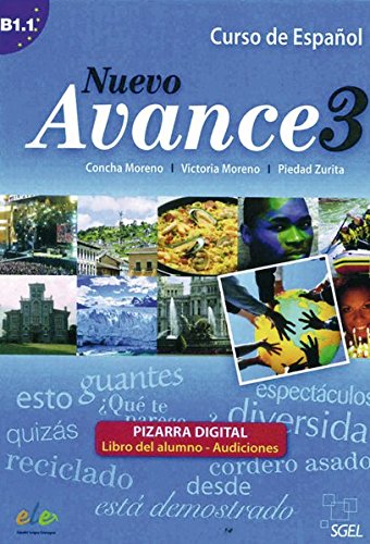 Beispielbild fr Nuevo Avance 3: Curso de Espaol / Pizarra digital - Material fr Whiteboard und PC zum Verkauf von medimops