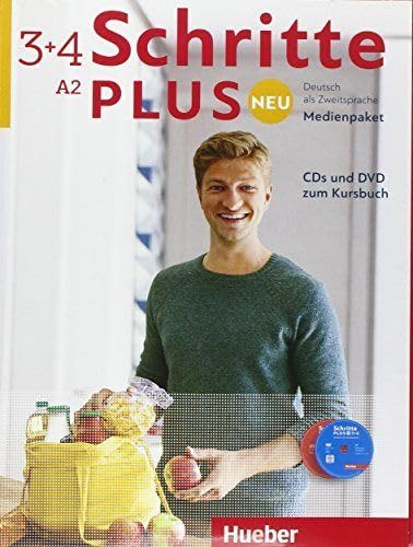 Stock image for SCHRITTE PLUS NEU 3+4 Medienpak.(CD+DVD) for sale by Agapea Libros