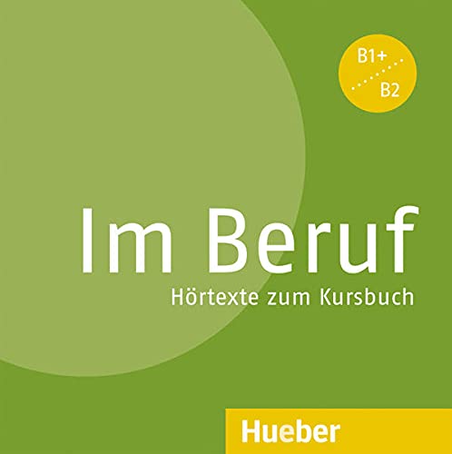 Stock image for Im Beruf: Audio-cd Zum Kursbuch: Deutsch als Fremd- und Zweitsprache for sale by medimops