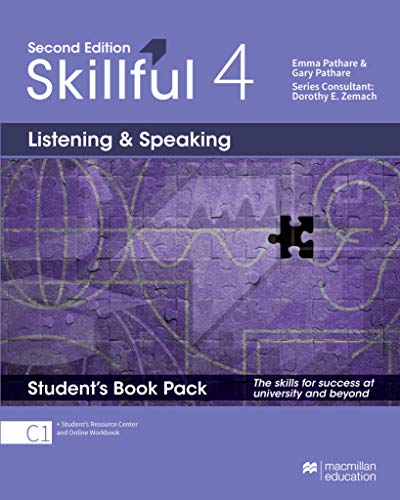 Imagen de archivo de Skillful 2nd edition Level 4 ? Listening and Speaking: The skills for success at university and beyond / Student?s Book with Student?s Resource Center and Online Workbook a la venta por medimops