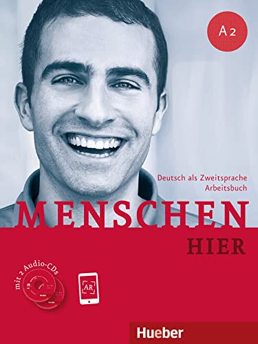 Stock image for Menschen hier A2: Deutsch als Fremdsprache / Arbeitsbuch mit 2 Audio-CDs for sale by medimops