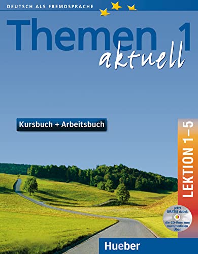 Stock image for Themen 1 Aktuell Lektion 1-5 Kursbuch + Arbeitsbuch, (inkl. CD-ROM) for sale by WorldofBooks