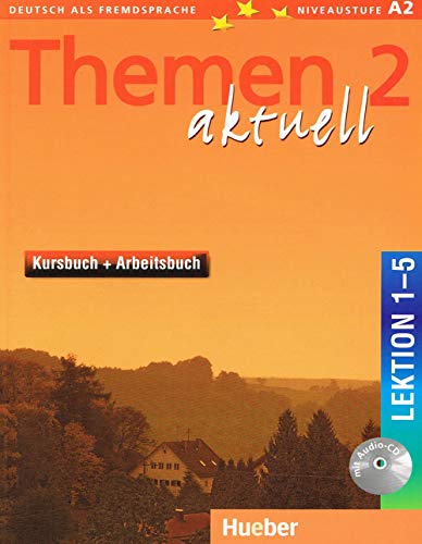 Imagen de archivo de Kursbuch Und Arbeitsbuch, Lektion 1-5, M. Audio-Cd: Niveaustufe A2: Bd.2 a la venta por Revaluation Books