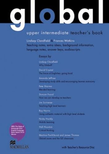 Beispielbild fr Global: Upper Intermediate / Teacher s Book with Resource DVD-ROM zum Verkauf von Buchmarie