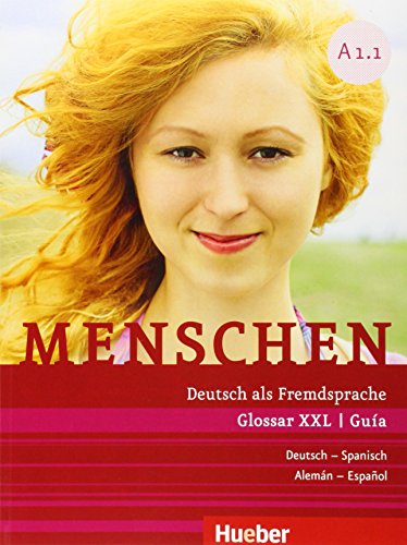 Imagen de archivo de Menschen A1/1. Glossar XXL Deutsch-Spanisch - Gua Alemn-Espaol -Language: spanish a la venta por GreatBookPrices