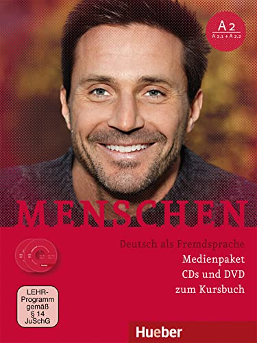 9783192019029: MENSCHEN A2 Medienp.(2CD-Audio+1DVD): 2 Audio-CDs und 1 DVD zum Kursbuch.Deutsch als Fremdsprache / Medienpaket