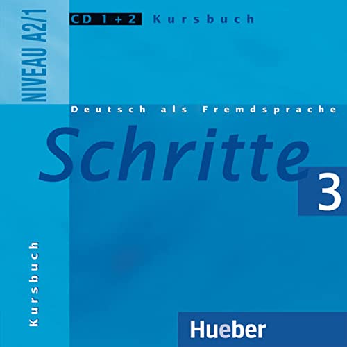 Beispielbild fr Schritte 3. Deutsch als Fremdsprache: Schritte 3. 2 Audio-CDs zum Kursbuch zum Verkauf von medimops