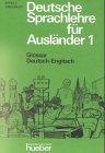 9783192310041: Deutsche Sprachlehre Fur Auslander - Two-Volume Edition - Level 1: Glossar 1: Deutsch-Englisch