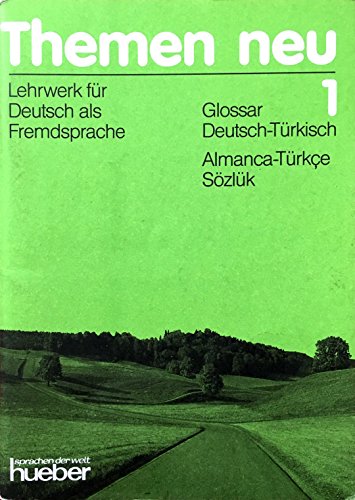 Themen neu, 3 Bde., Glossar Deutsch-TÃ¼rkisch, neue Rechtschreibung (German Edition) (9783192415210) by Helmut Muller; Jutta MÃ¼ller