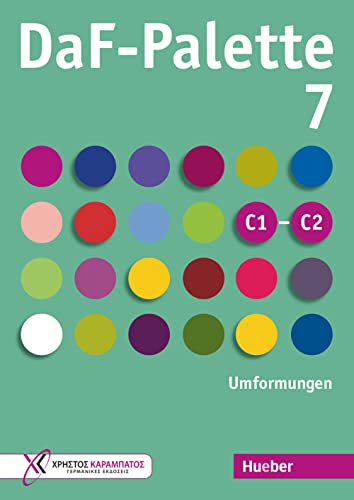 9783192716843: DaF-Palette 7 Umformungen (Oberstufe): bungsbuch: Vol. 7 - 9783192716843 (SIN COLECCION)
