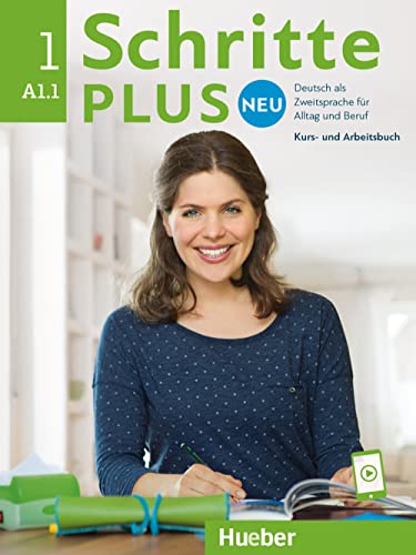 Stock image for Schritte Plus Neu - sechsbandige Ausgabe: Kursbuch + Arbeitsbuch A1.1 + CD zum: Deutsch als Zweitsprache für Alltag und Beruf / Kursbuch + Arbeitsbuch + CD zum Arbeitsbuch for sale by WorldofBooks